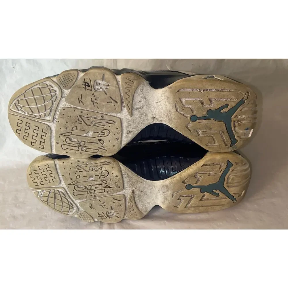 Nike Air Jordan 9 Retro GS UNC White Midnight Navy Youth 6.5Y 302359-145 Shoes
